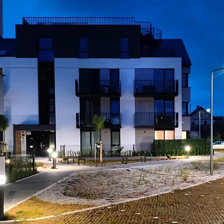 公寓 Batic Line - Sunny Place - Funny Place, Apartament Ze Slonecznym Ogrodkiem Na Wyspie Sobieszewskiej *