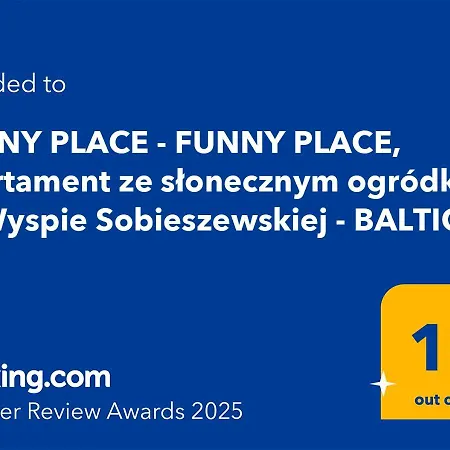 Apartment Sunny Place: Baltic With Garden On Sobieszewska Island *