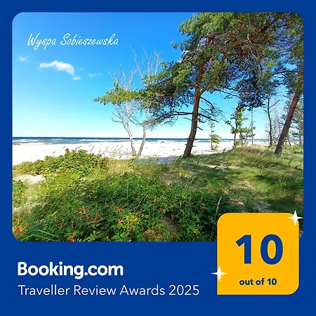 Sunny Place: Baltic With Garden On Sobieszewska Island *