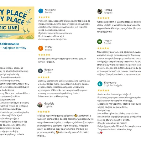 Sunny Place - Funny Place, Ze Slonecznym Ogrodkiem Na Wyspie Sobieszewskiej - Baltic Line Apartamento