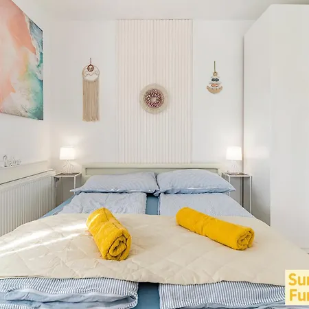 Appartamento Batic Line - Sunny Place - Funny Place, Ze Slonecznym Ogrodkiem Na Wyspie Sobieszewskiej