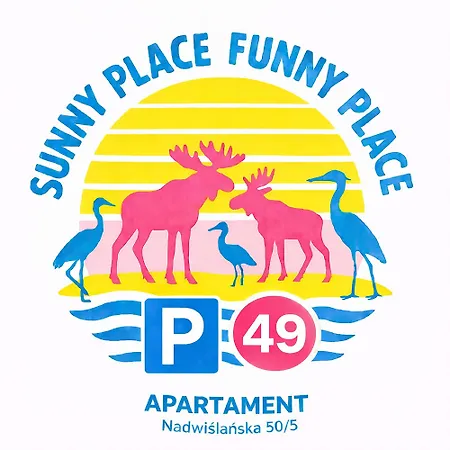 Daire Batic Line - Sunny Place - Funny Place, Ze Slonecznym Ogrodkiem Na Wyspie Sobieszewskiej