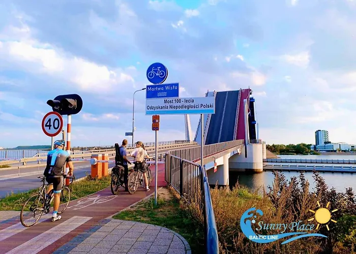 Apartman Batic Line - Sunny Place - Funny Place, Ze Slonecznym Ogrodkiem Na Wyspie Sobieszewskiej *