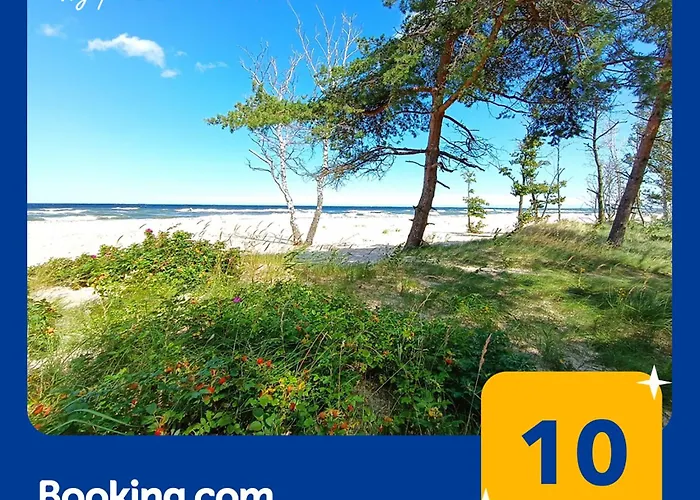Sunny Place: Baltic With Garden On Sobieszewska Island *