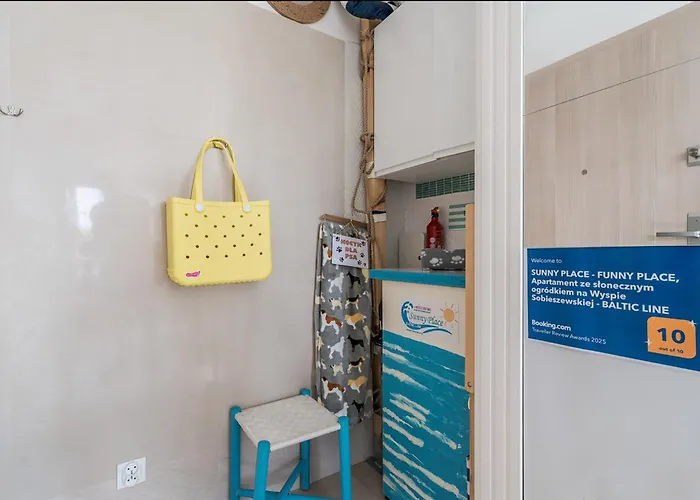 Apartman Batic Line - Sunny Place - Funny Place, Ze Slonecznym Ogrodkiem Na Wyspie Sobieszewskiej